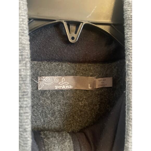 Prana Kari Wool blend cardigan sweater/Jacket L - Picture 5 of 7